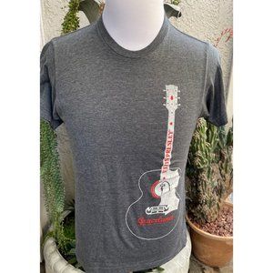 Graceland Elvis Presley Guitar T Shirt M